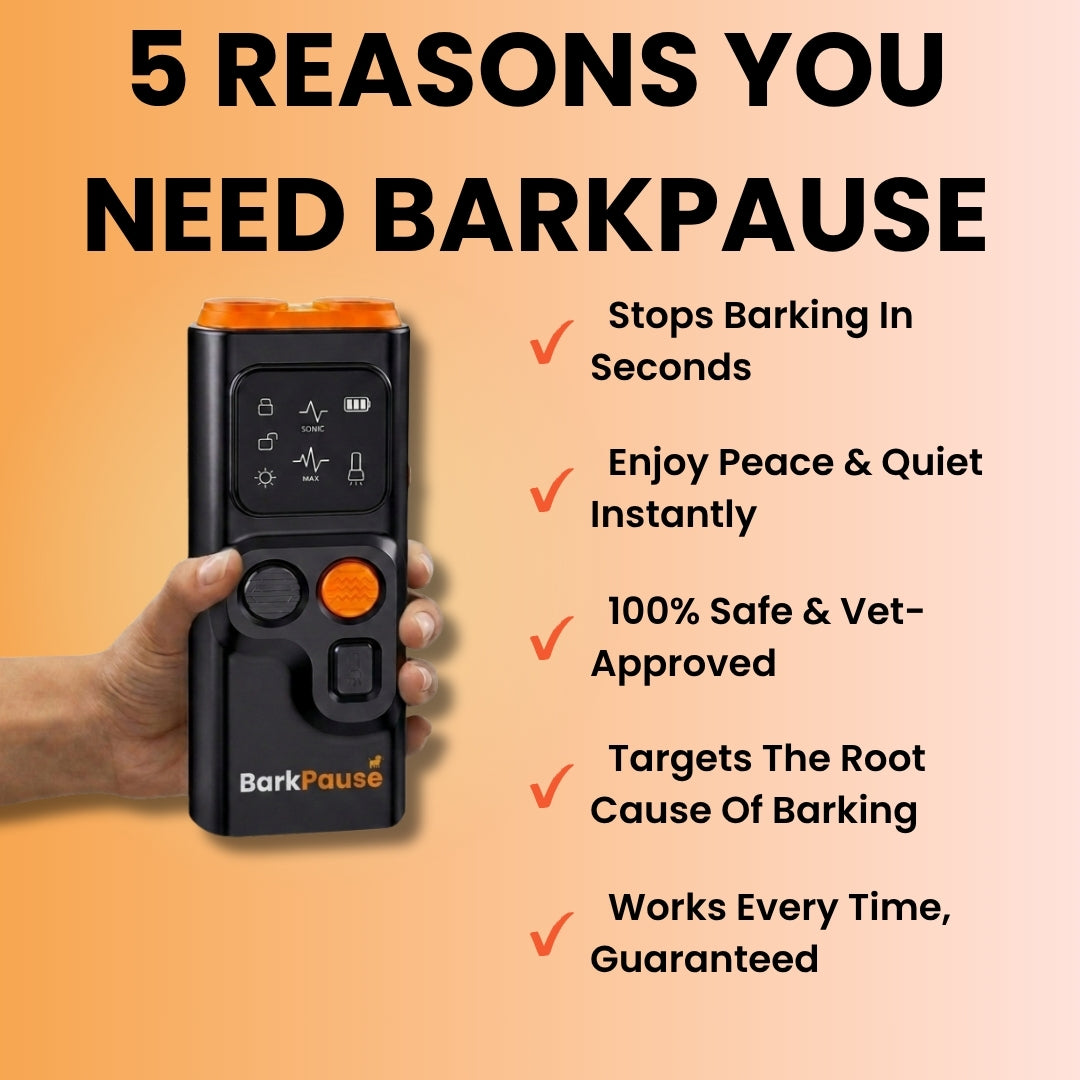 BarkPause Ultrasonic Bark Training Device